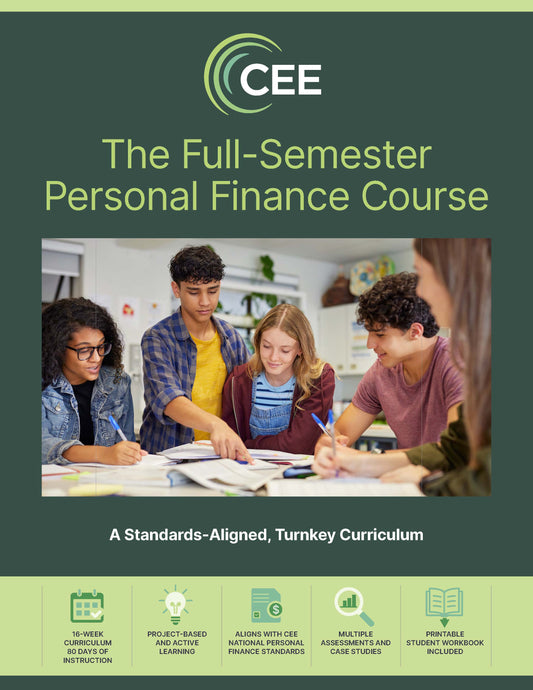 [PRE-ORDER] The Full-Semester Personal Finance Course: A Standards-Aligned, Turnkey Curriculum